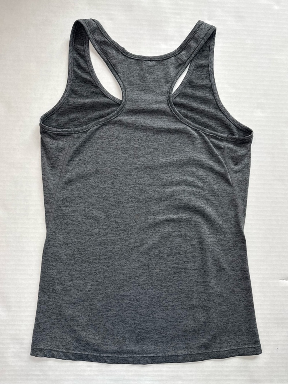 Compression Tank Top Heather Gray Size S - Picture 2 of 5